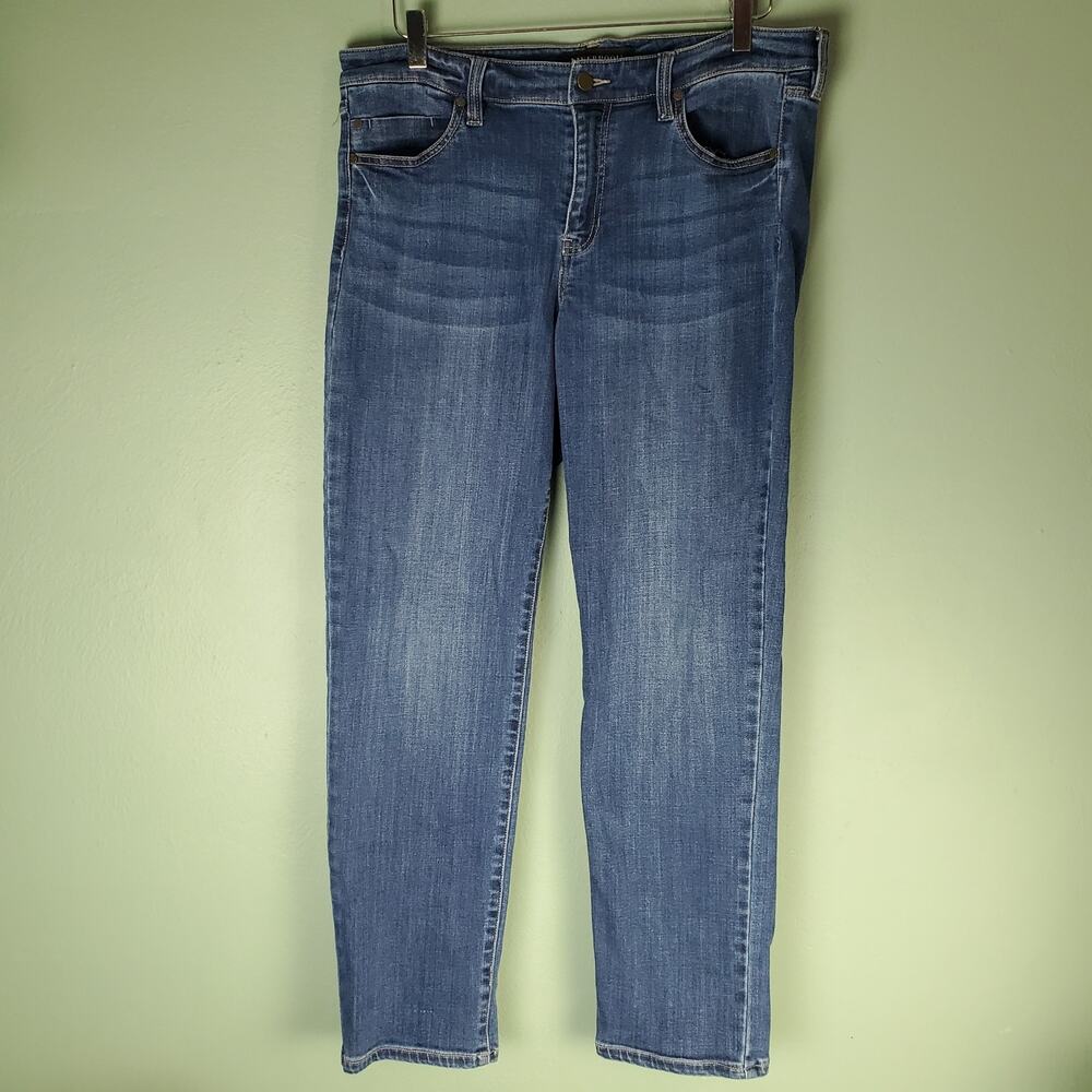 Liverpool Womens The Slim Boyfriend Edgewater Denim Jeans Size 12
